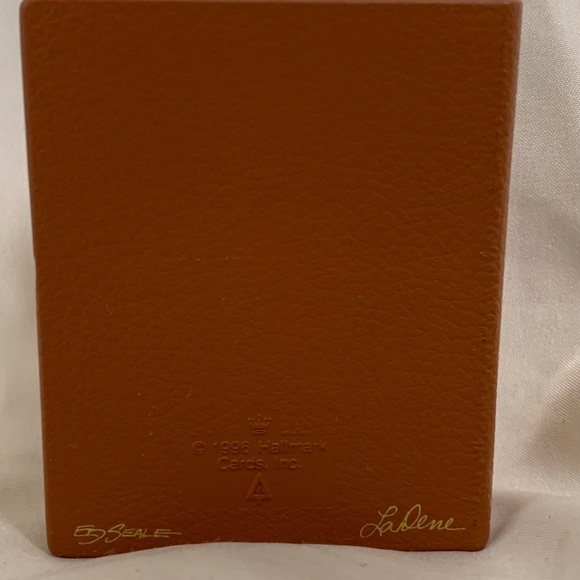 SIGNED 1996 HALLMARK Keepsake Ornament MOTHER GOOSE Mary Had a Little Lamb - Picture 8 of 8